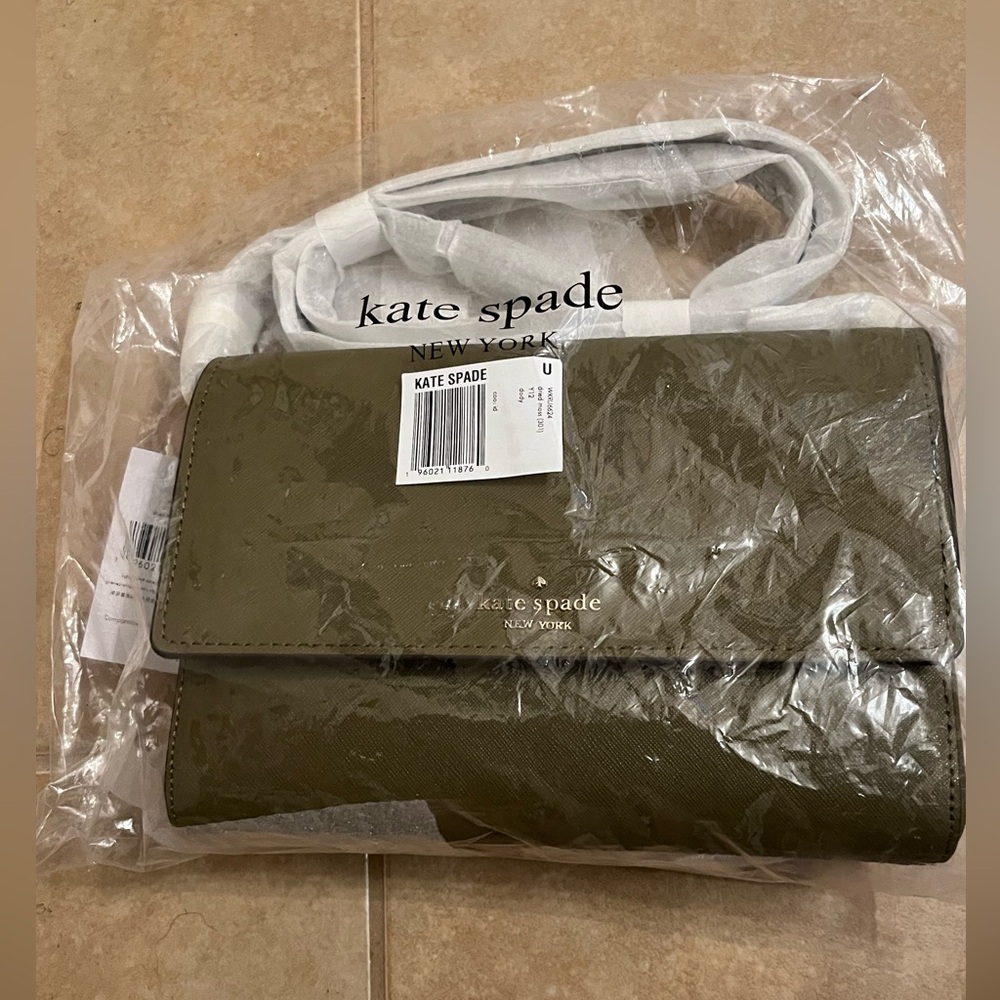 BNWT - KATE SPADE NEW YORK - Cove Street Dody Crossbody Bag, Dried Moss